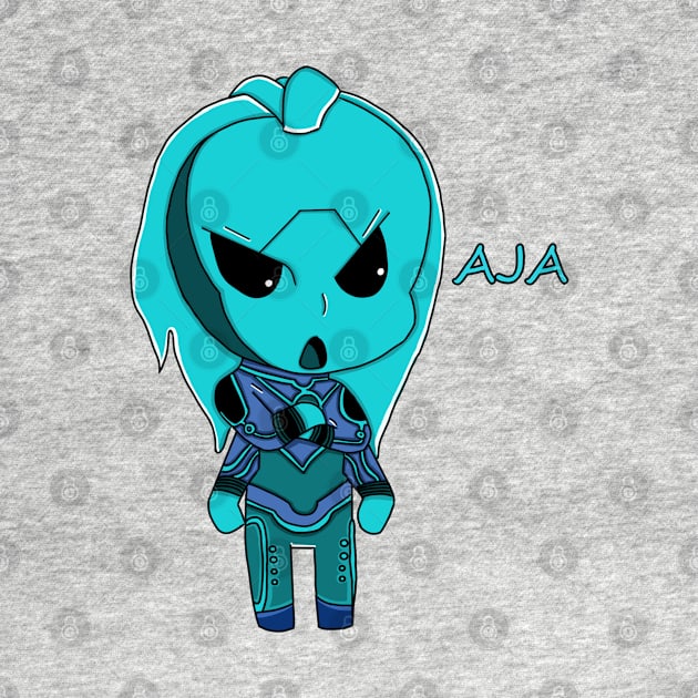 3Below Aja Chibi by garciajey